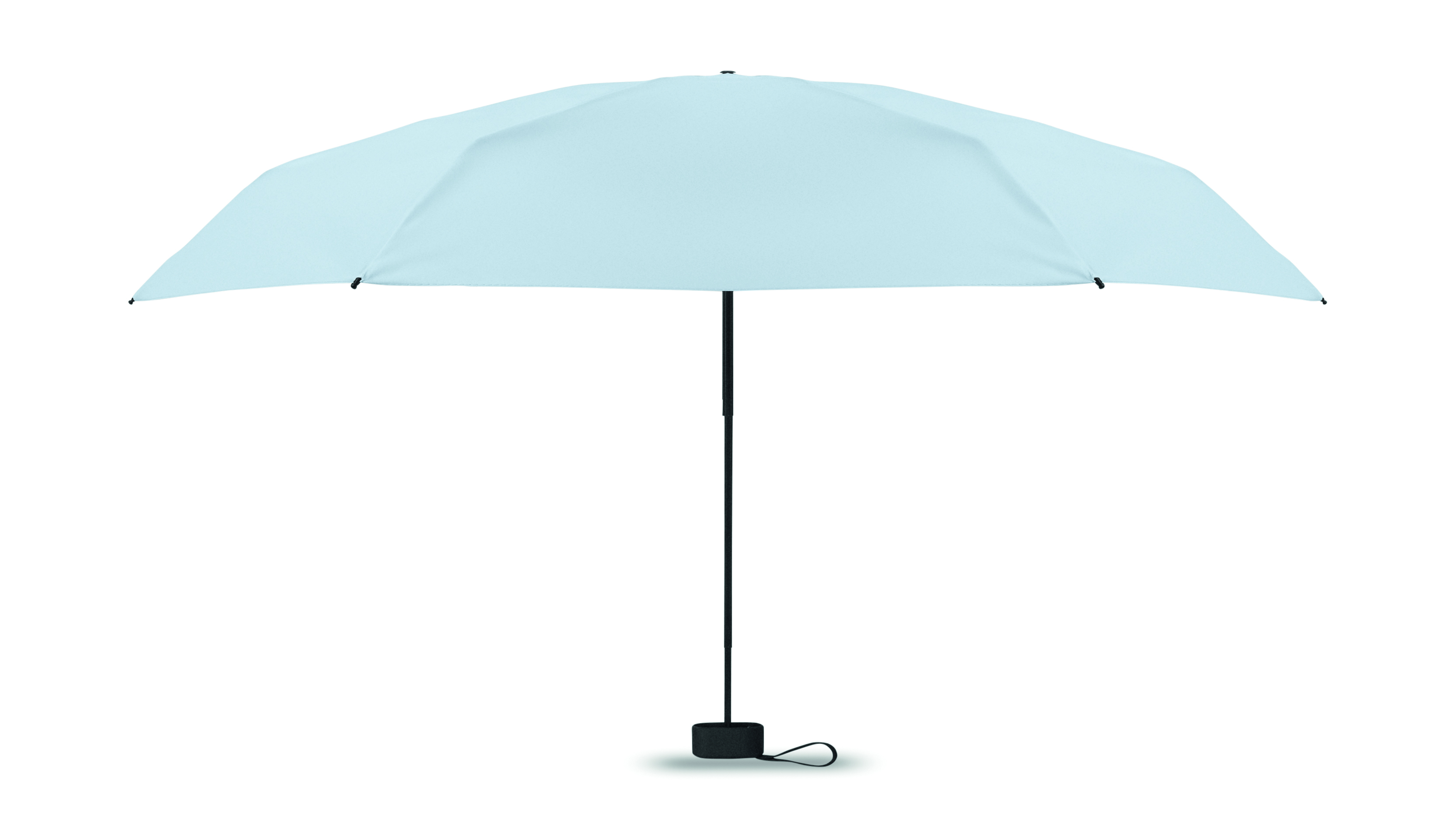 Parapluie compact 19" personnalisable 5 plis Portland Sin bleu bébé